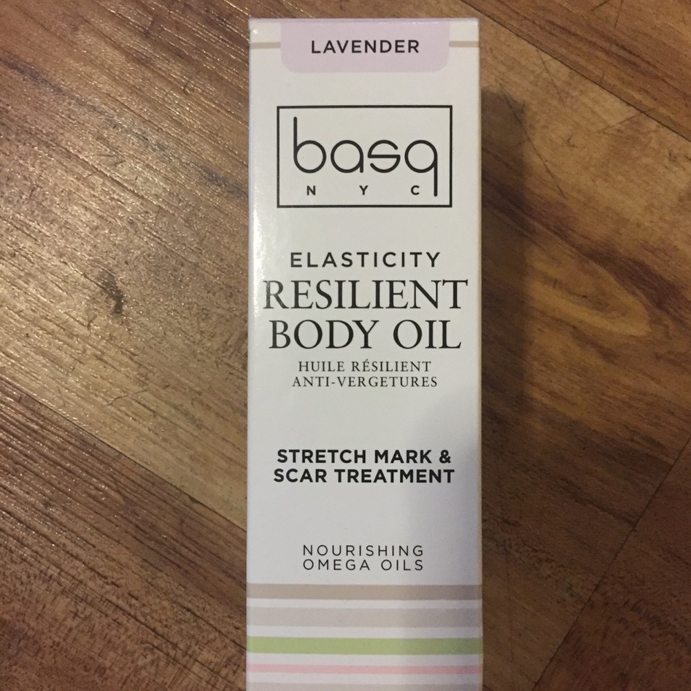 BASQ NYC elasticity resilient body oil- Lavender